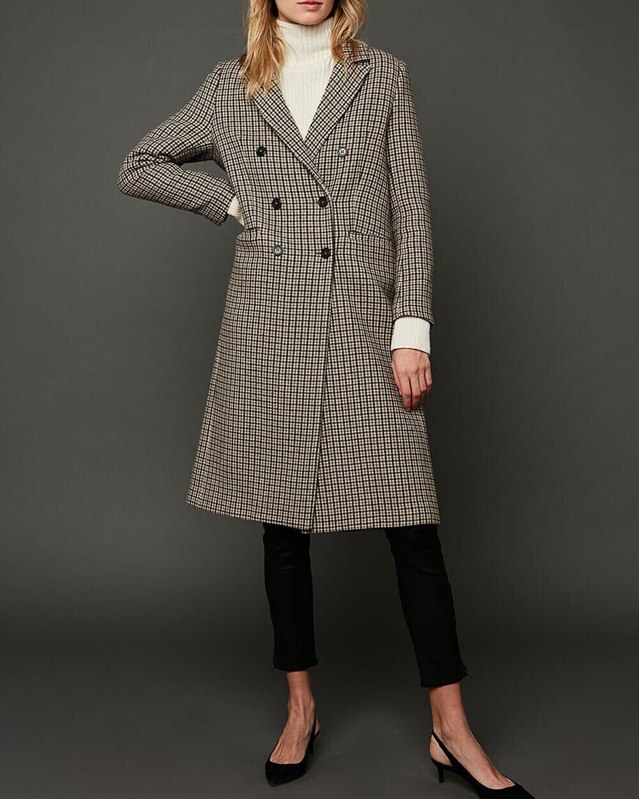 Manteau Mado Faume - seconde main