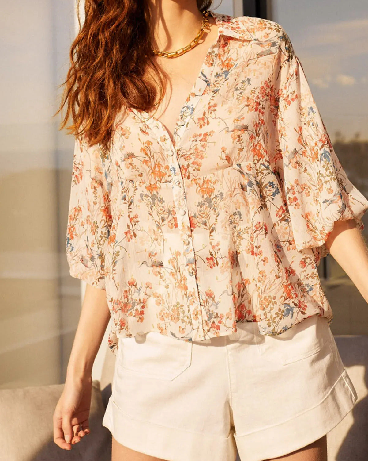 Chemisier Cami Faume - seconde main