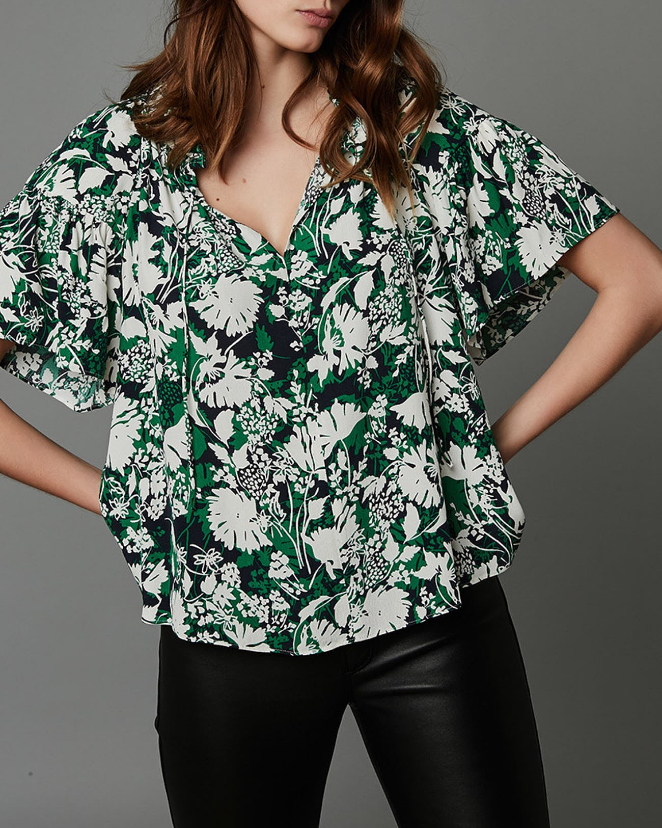 Blouse Blanche Faume - seconde main