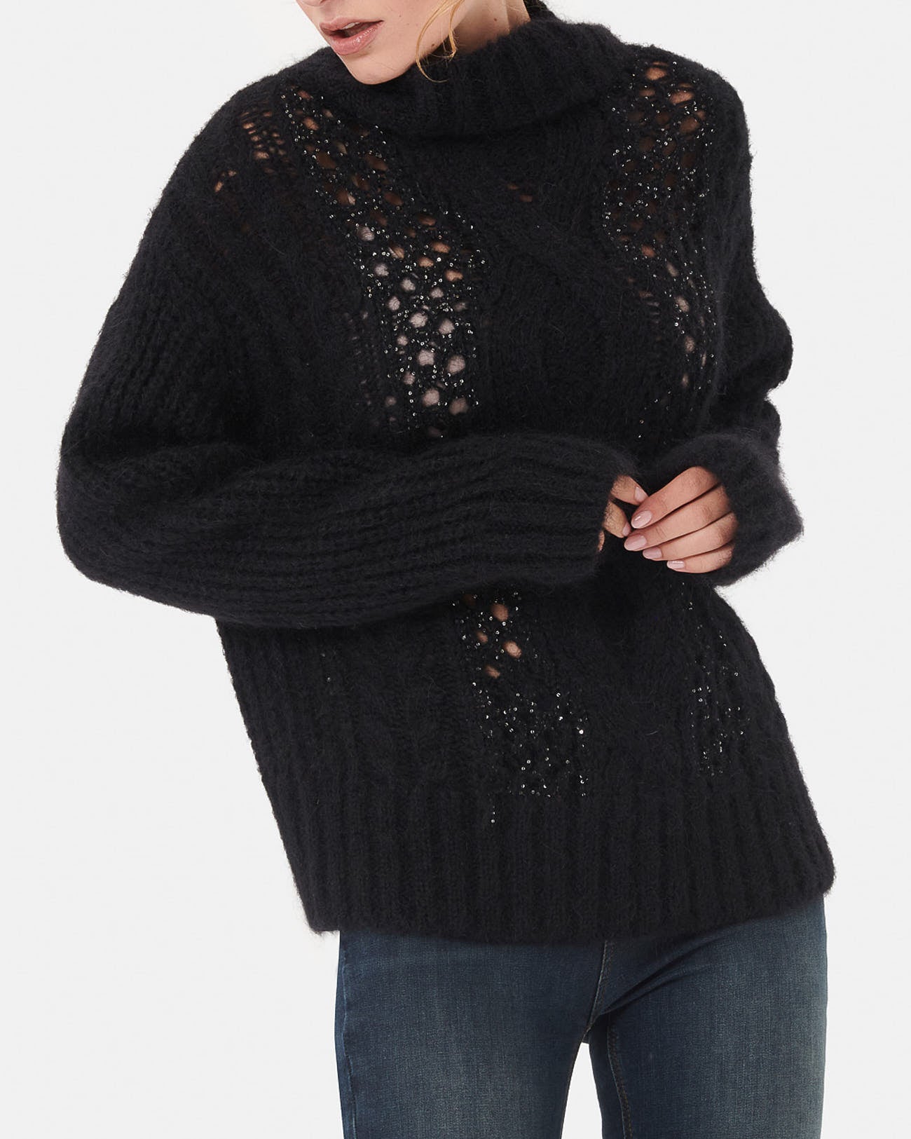 Pull Prune Faume - seconde main