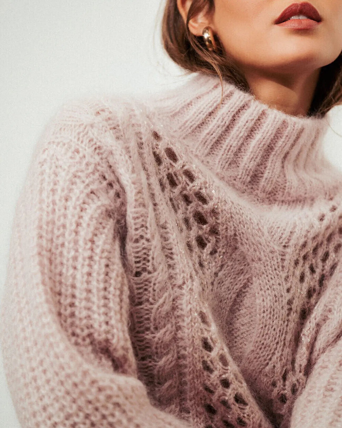 Pull Prune Faume - seconde main