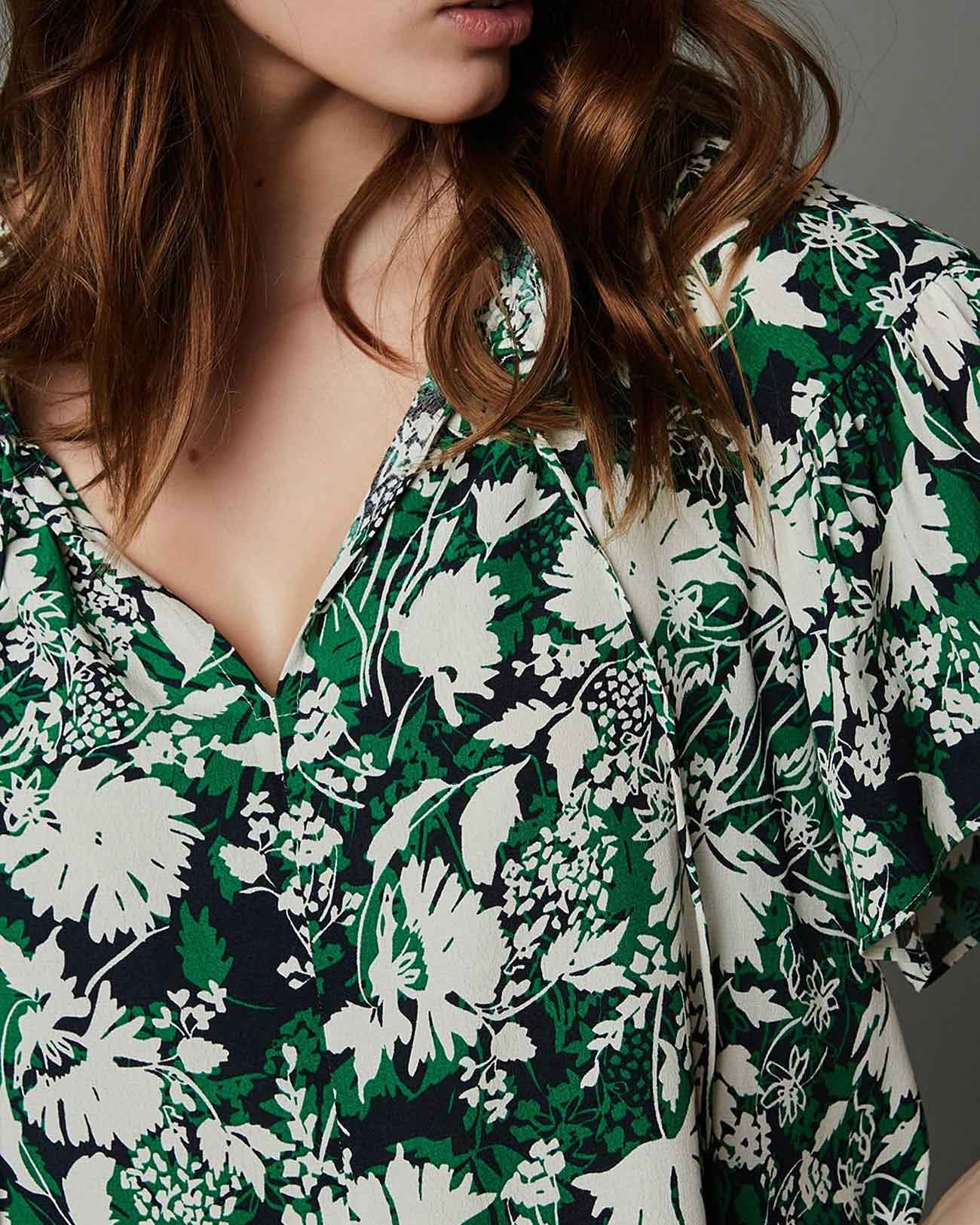 Blouse Blanche Faume - seconde main