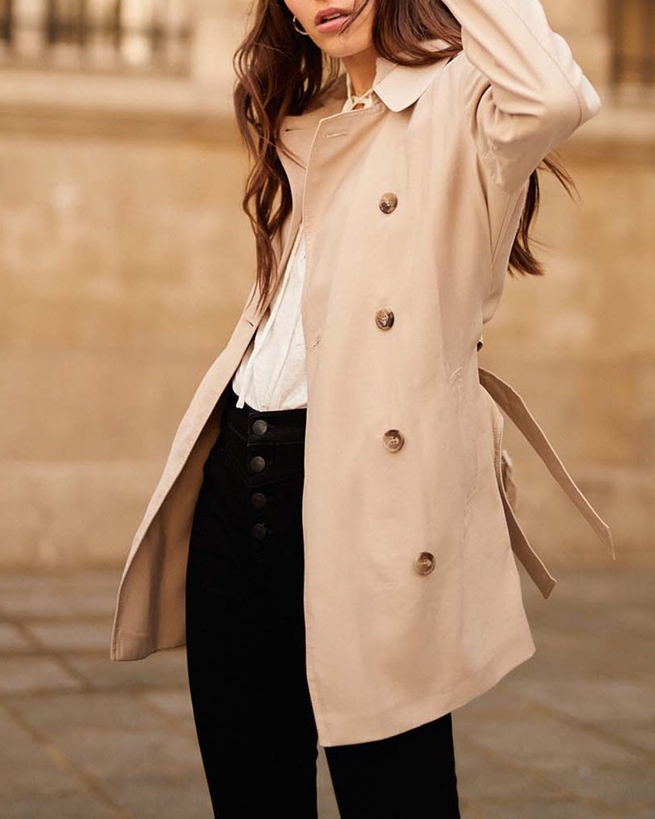 Trench Taoni Faume - seconde main