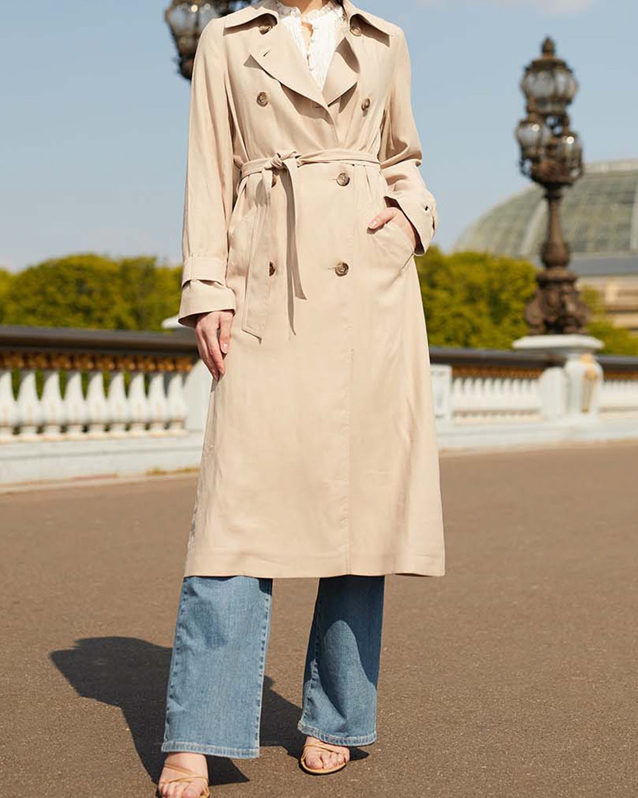 Trench Tenessee Faume - seconde main