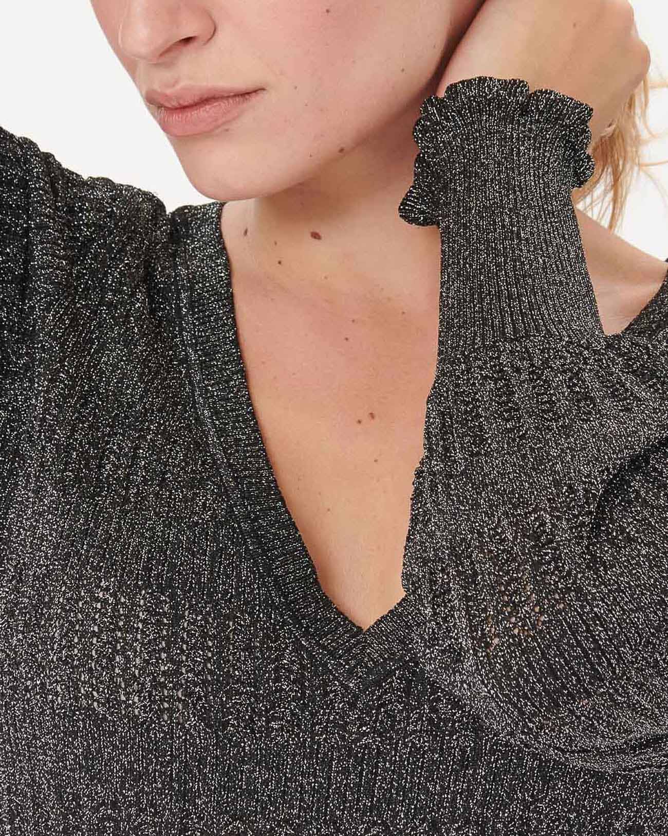 Pull Pétale Faume - seconde main