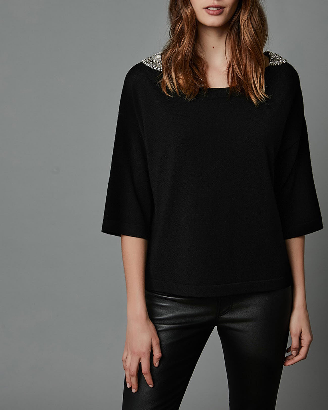 Pull Pepita Faume - seconde main