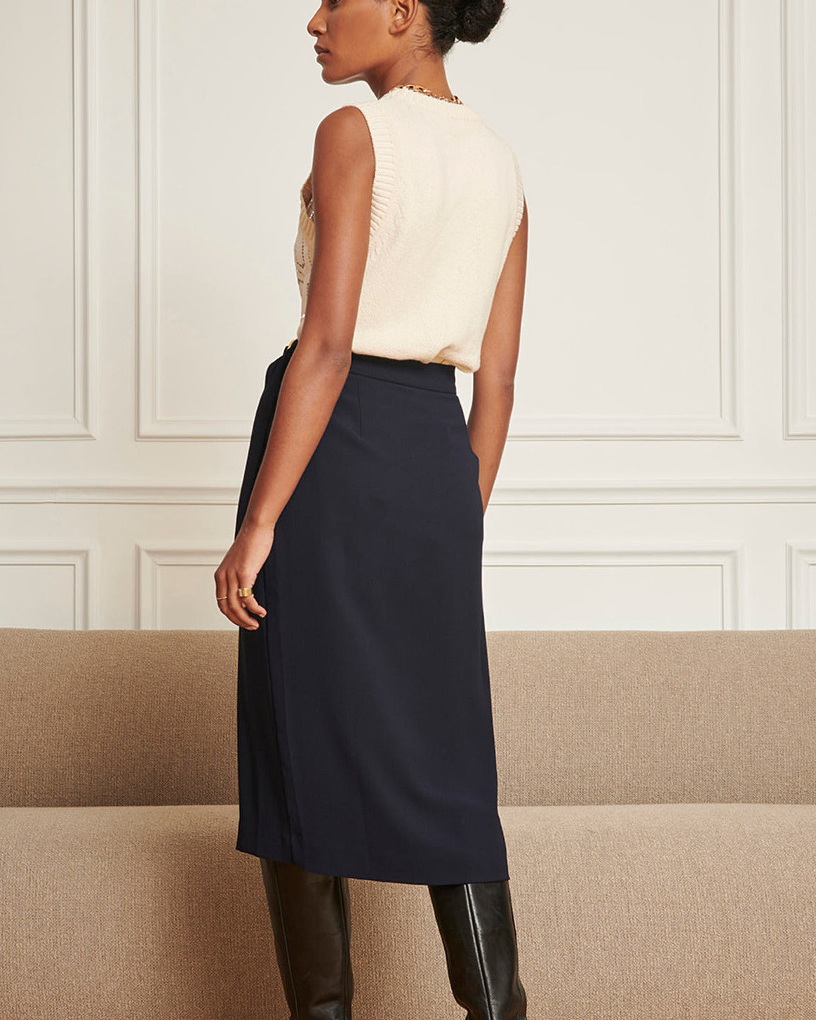 Pull Nicky Faume - seconde main