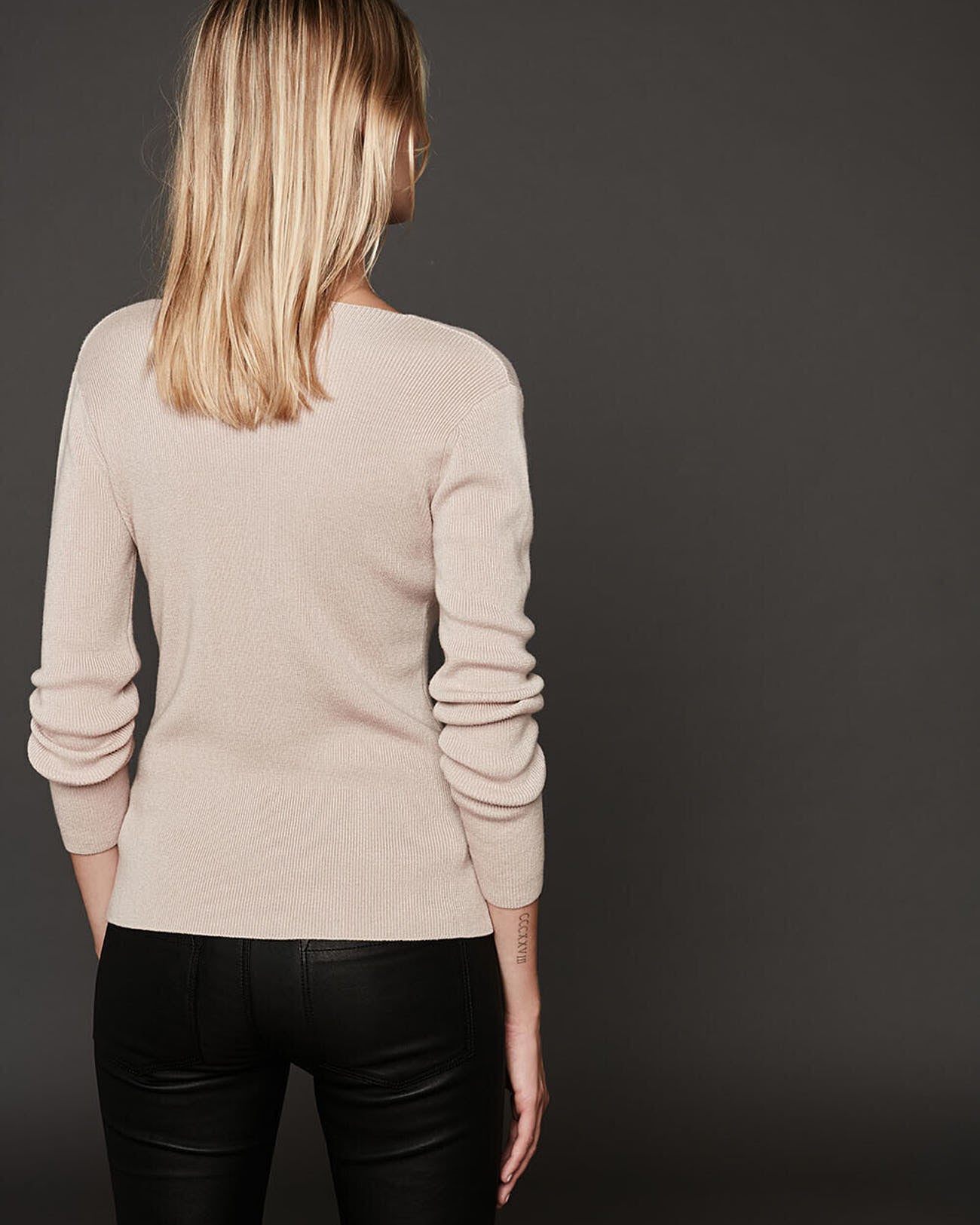 Pull Poppy Faume - seconde main