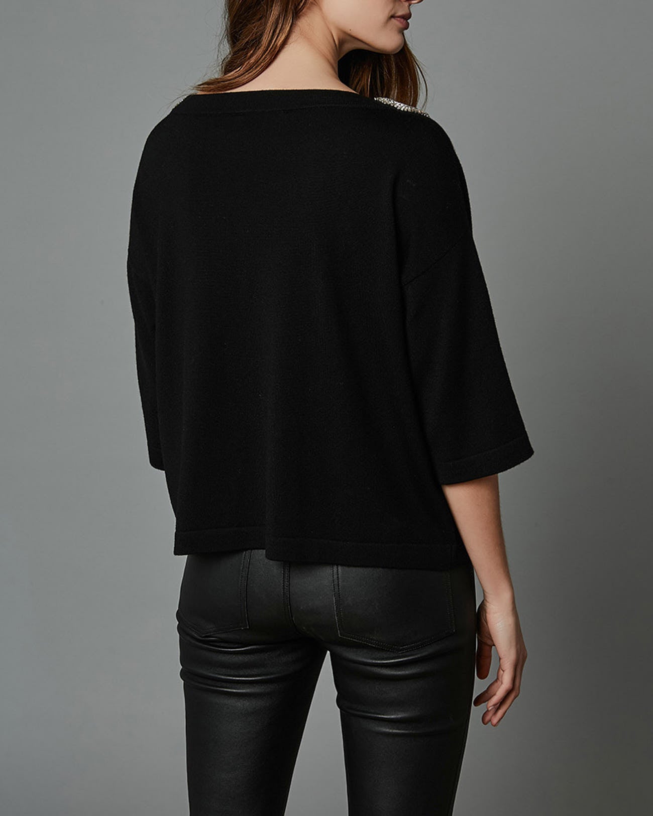 Pull Pepita Faume - seconde main