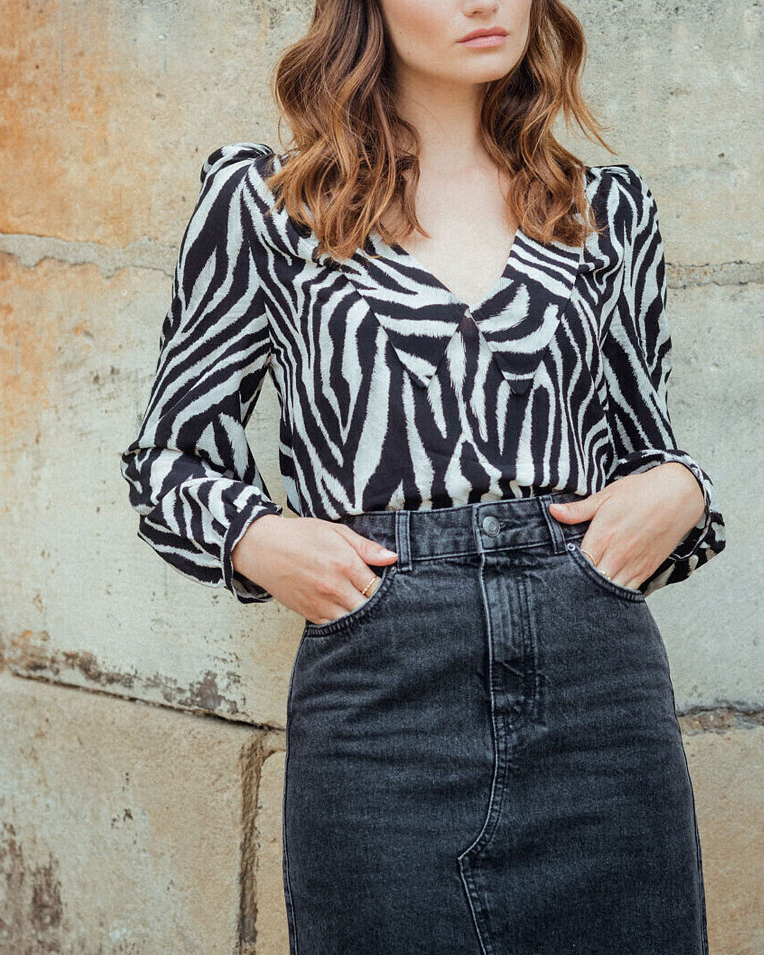 Blouse Becka Faume - seconde main