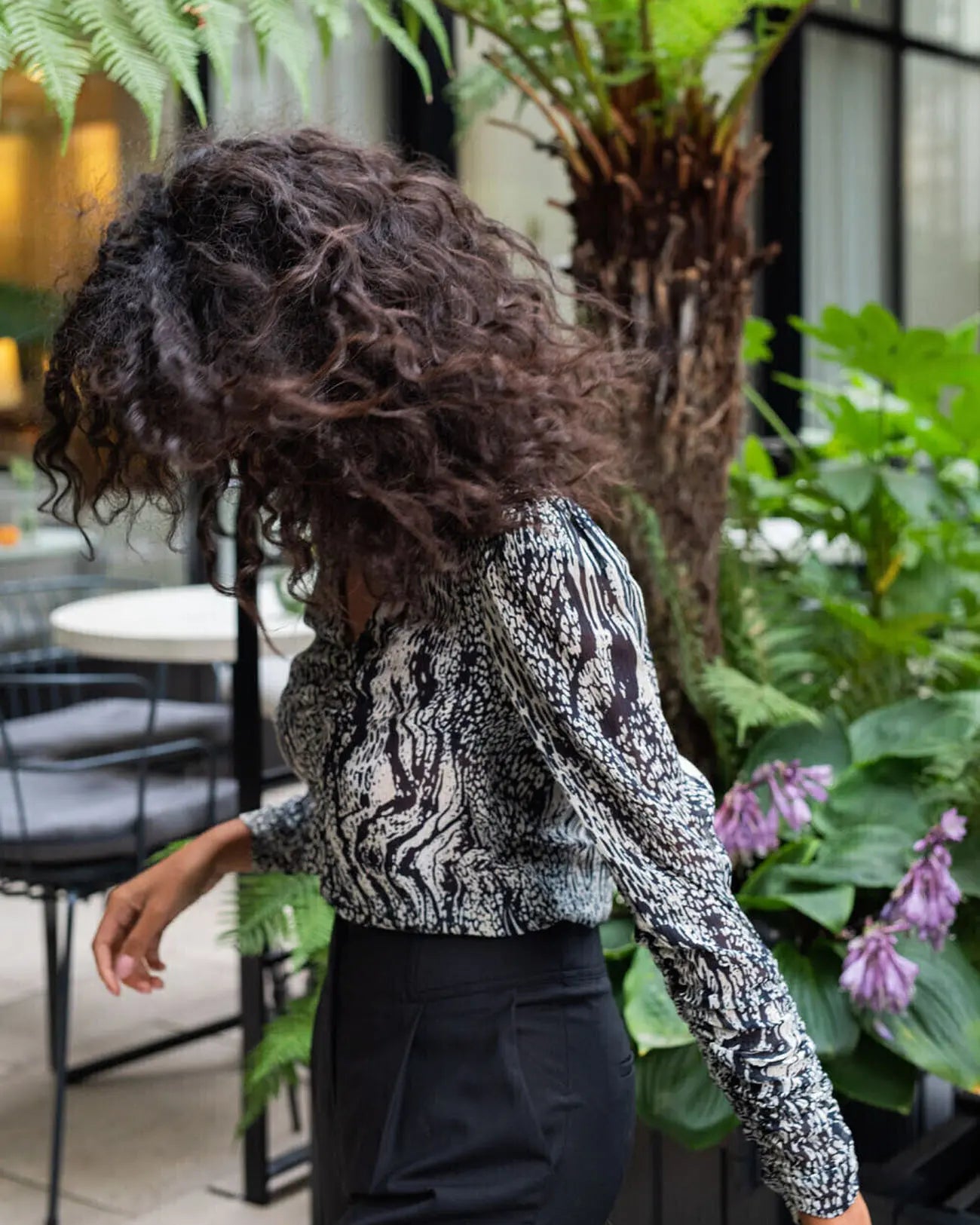 Blouse Bilia Faume - seconde main