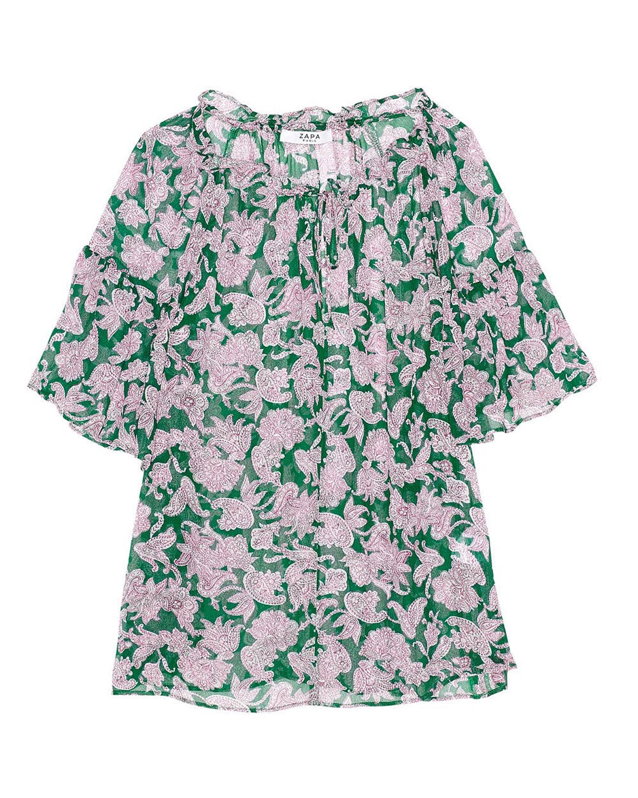 Blouse Blanche Faume - seconde main