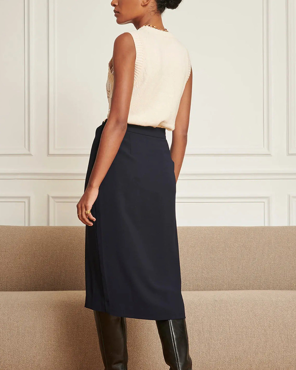 Pull Nicky Faume - seconde main