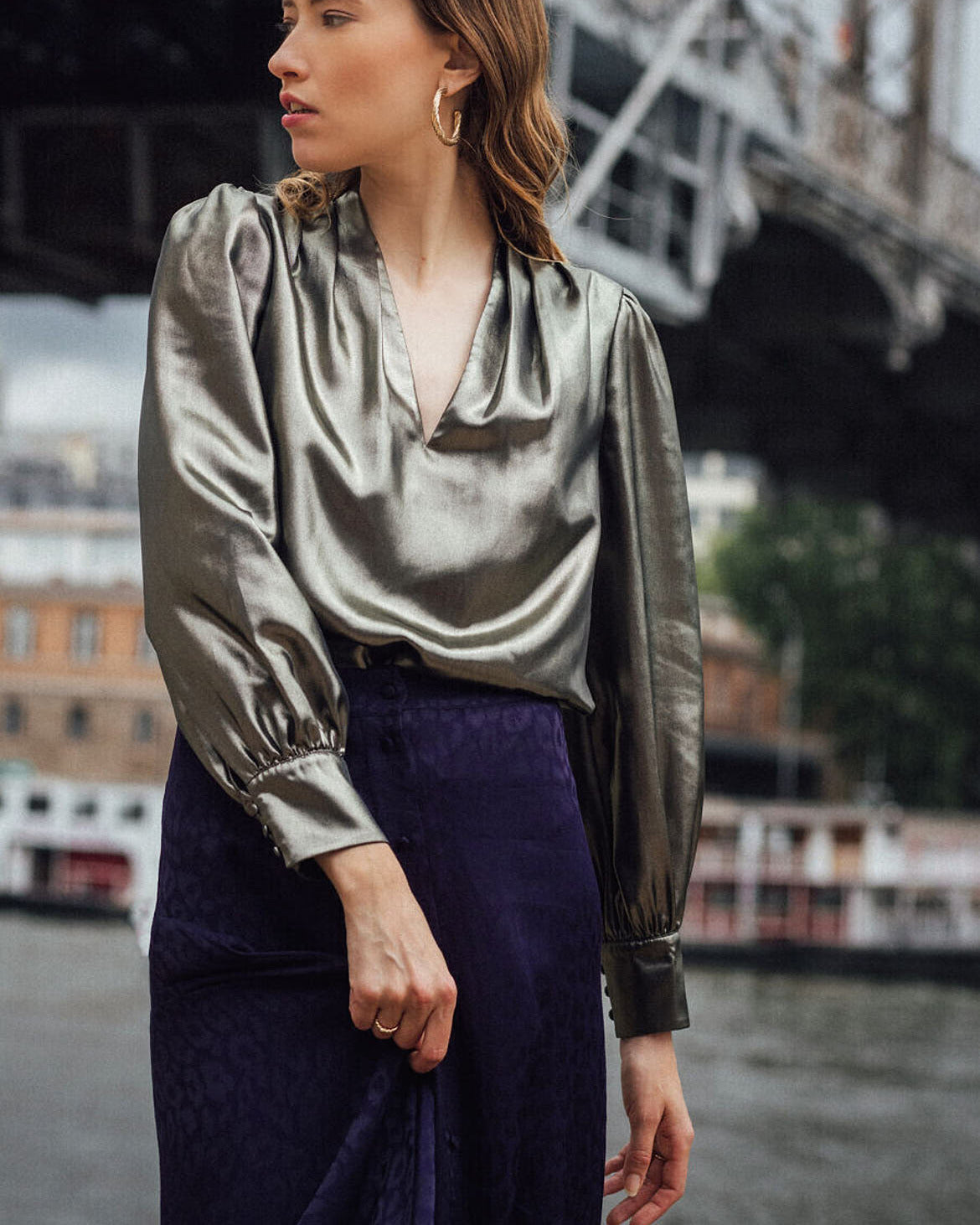 Blouse Bella Faume - seconde main