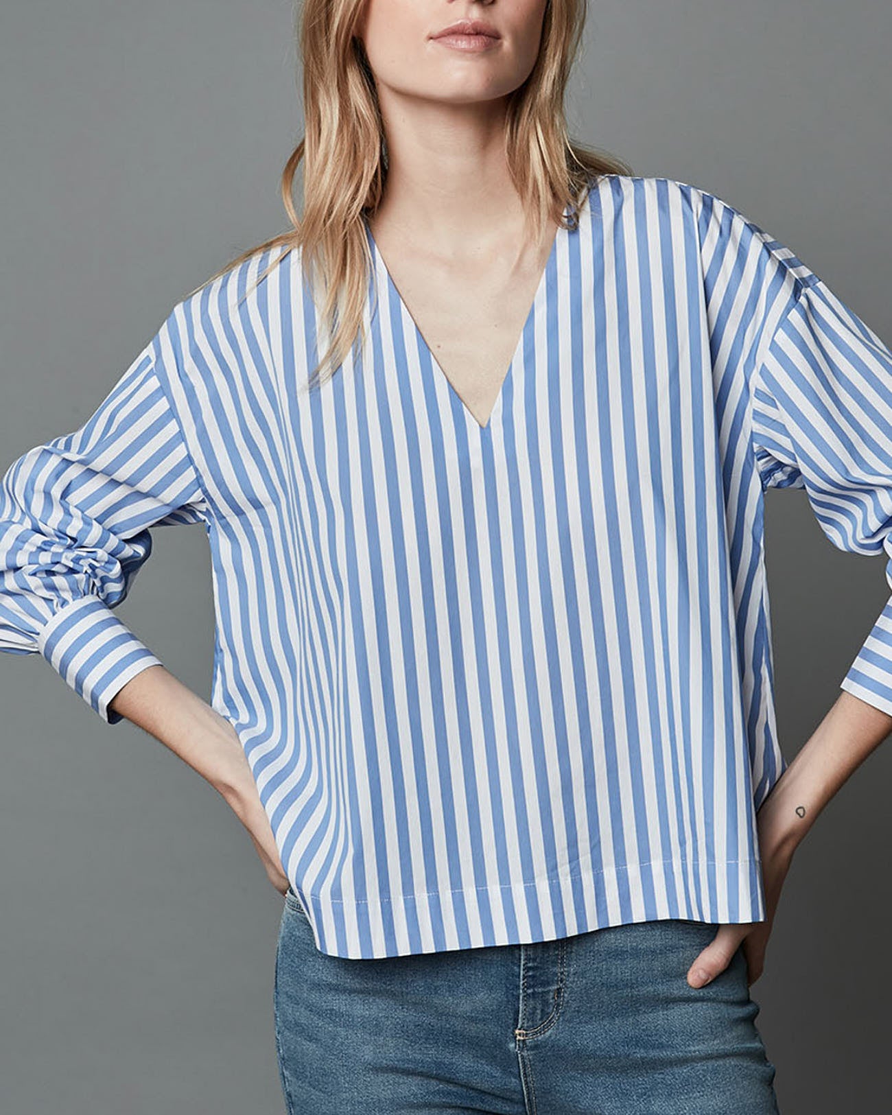 Blouse Brunette Faume - seconde main