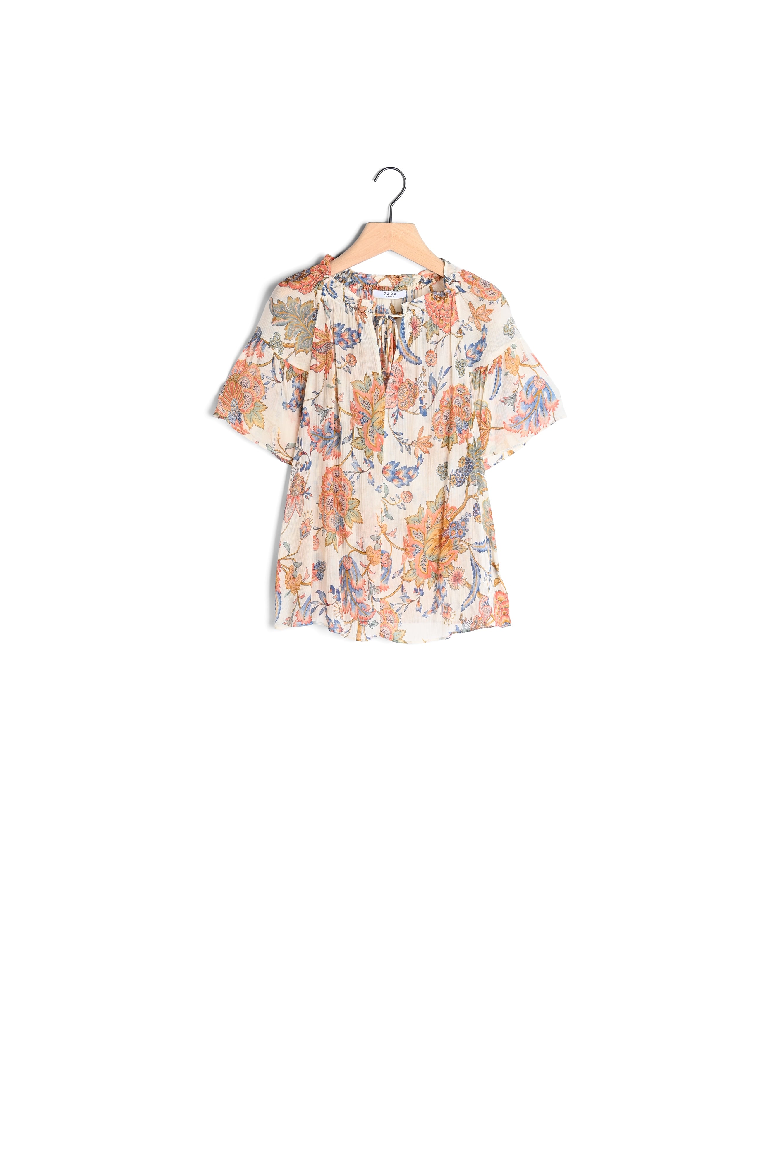 Blouse Blanche Faume - seconde main