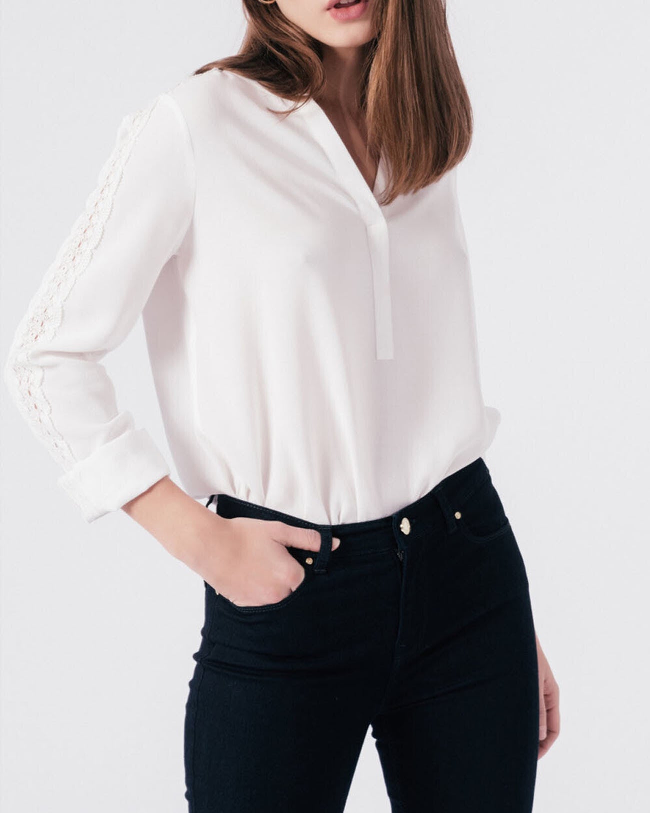 Chemise Cariche Faume - seconde main