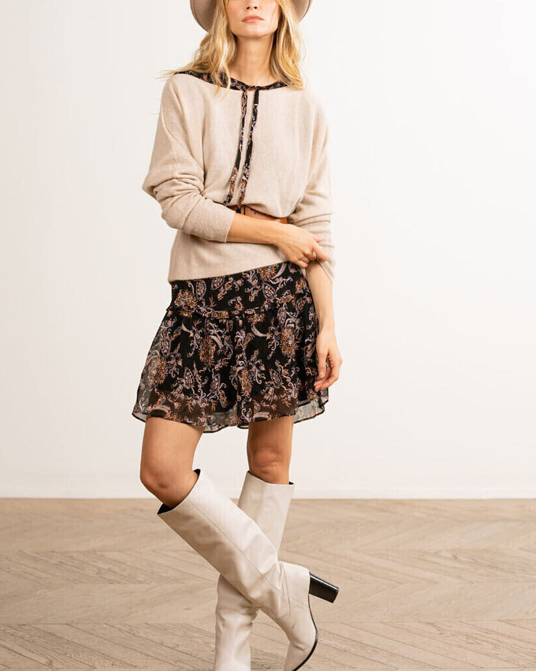 Pull Penseeboat Faume - seconde main