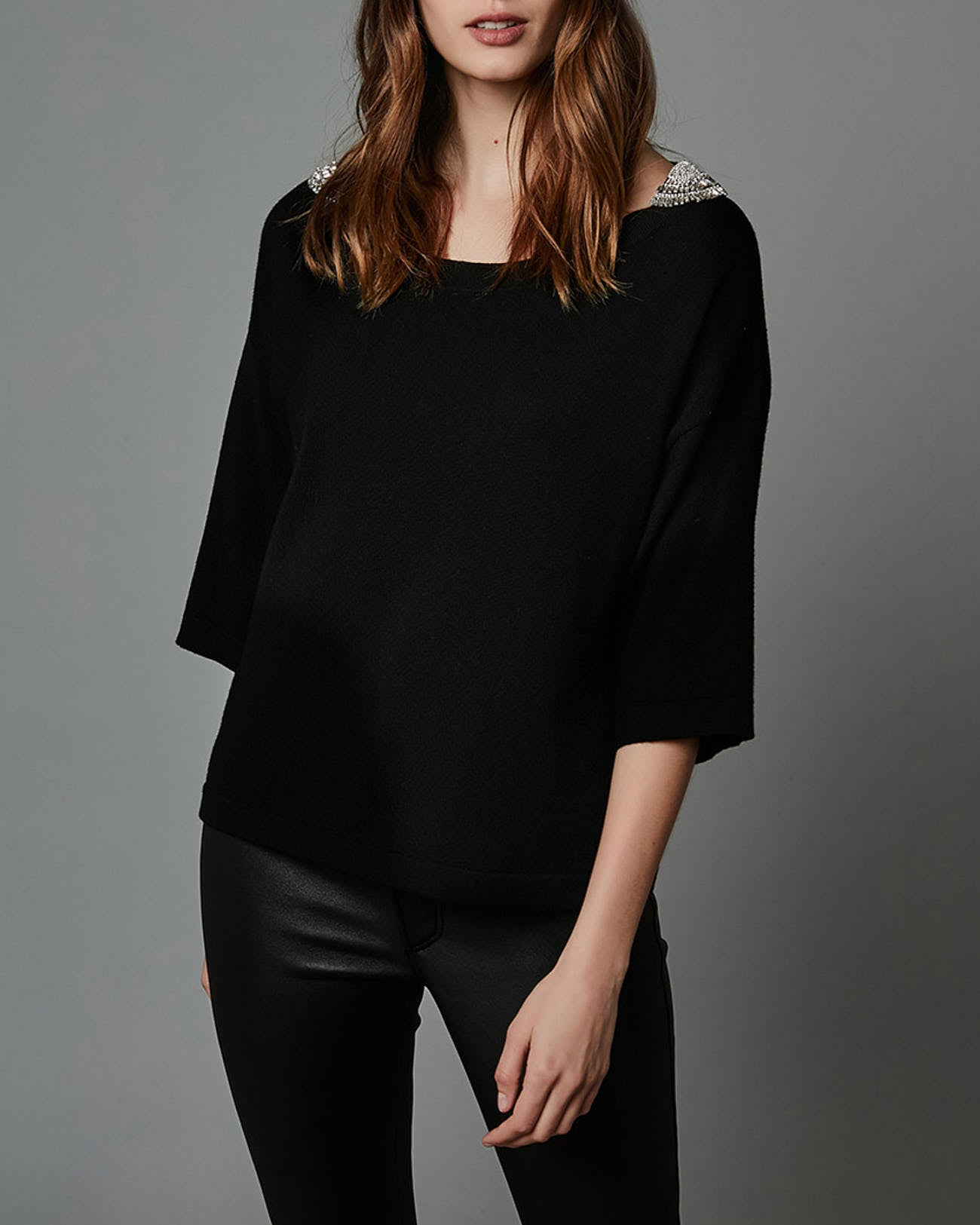 Pull Pepita Faume - seconde main