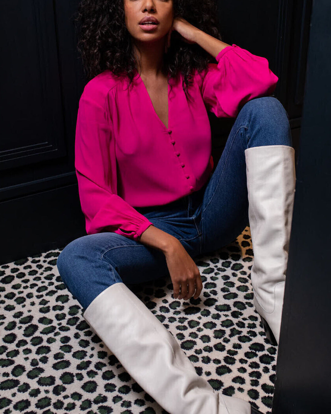 Blouse Tiffany Faume - seconde main