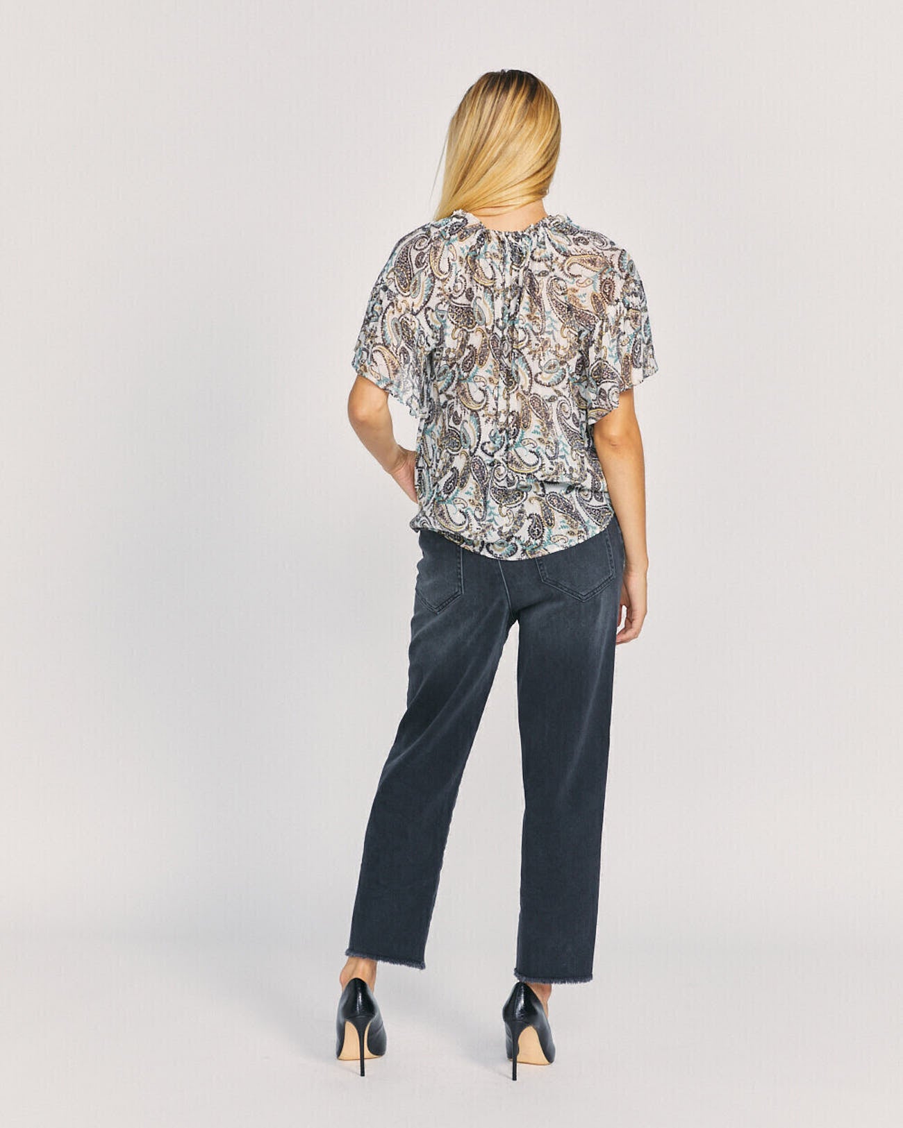 Blouse Blanche Faume - seconde main