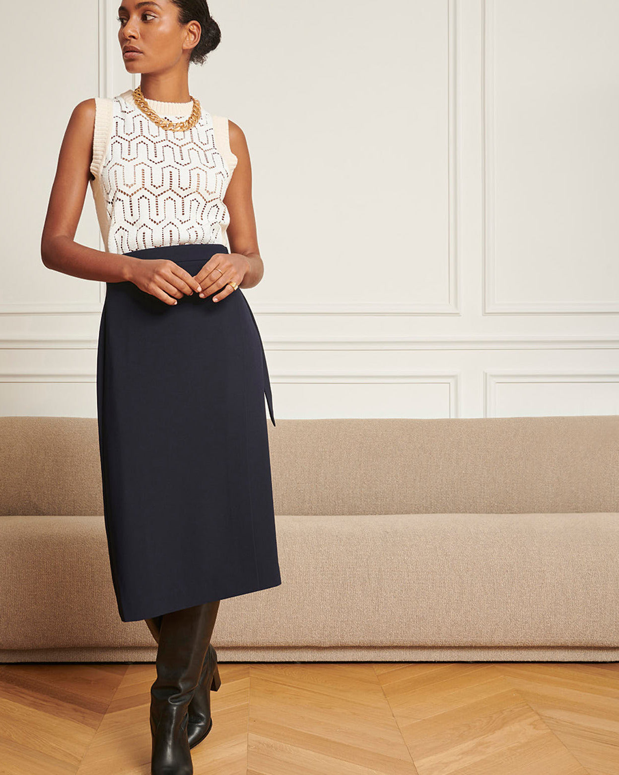 Jupe Justie Faume - seconde main