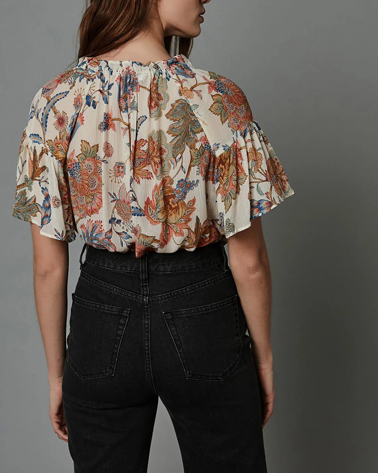 Blouse Blanche Faume - seconde main