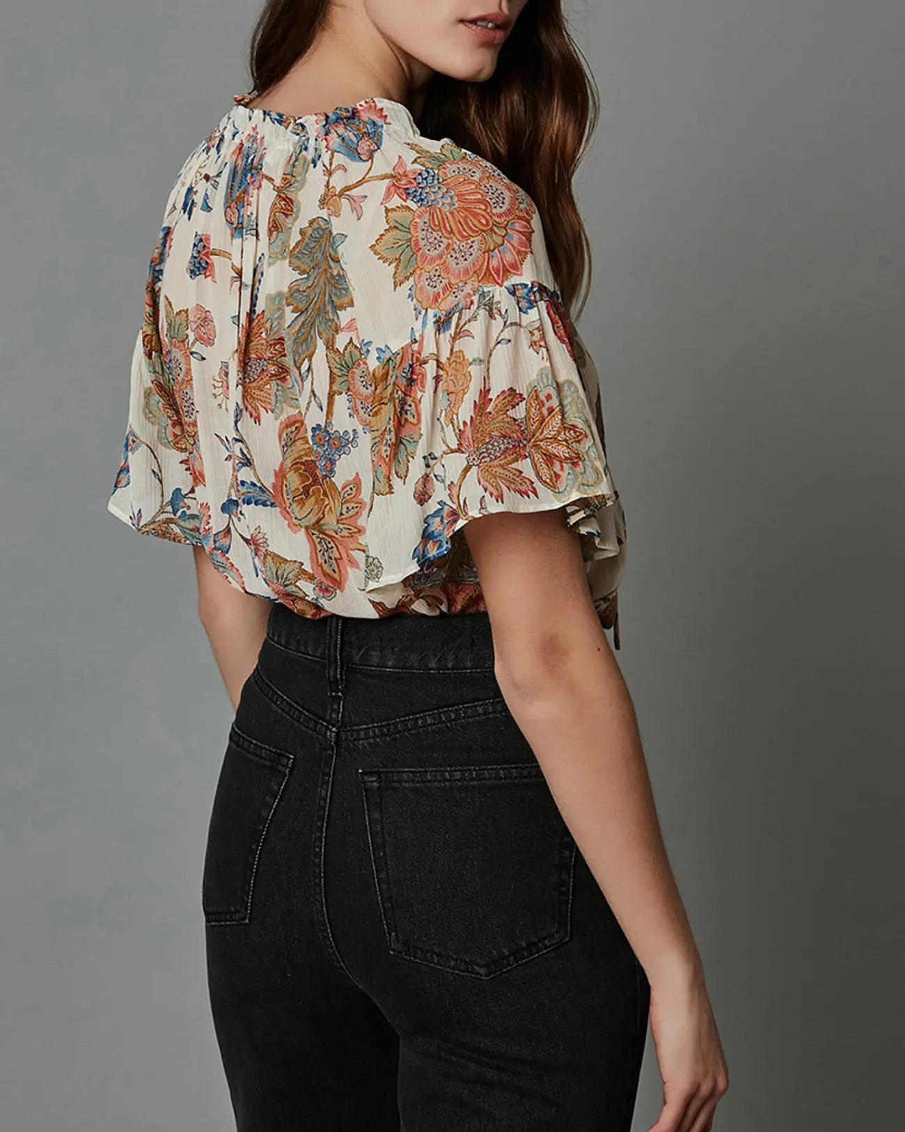 Blouse Blanche Faume - seconde main