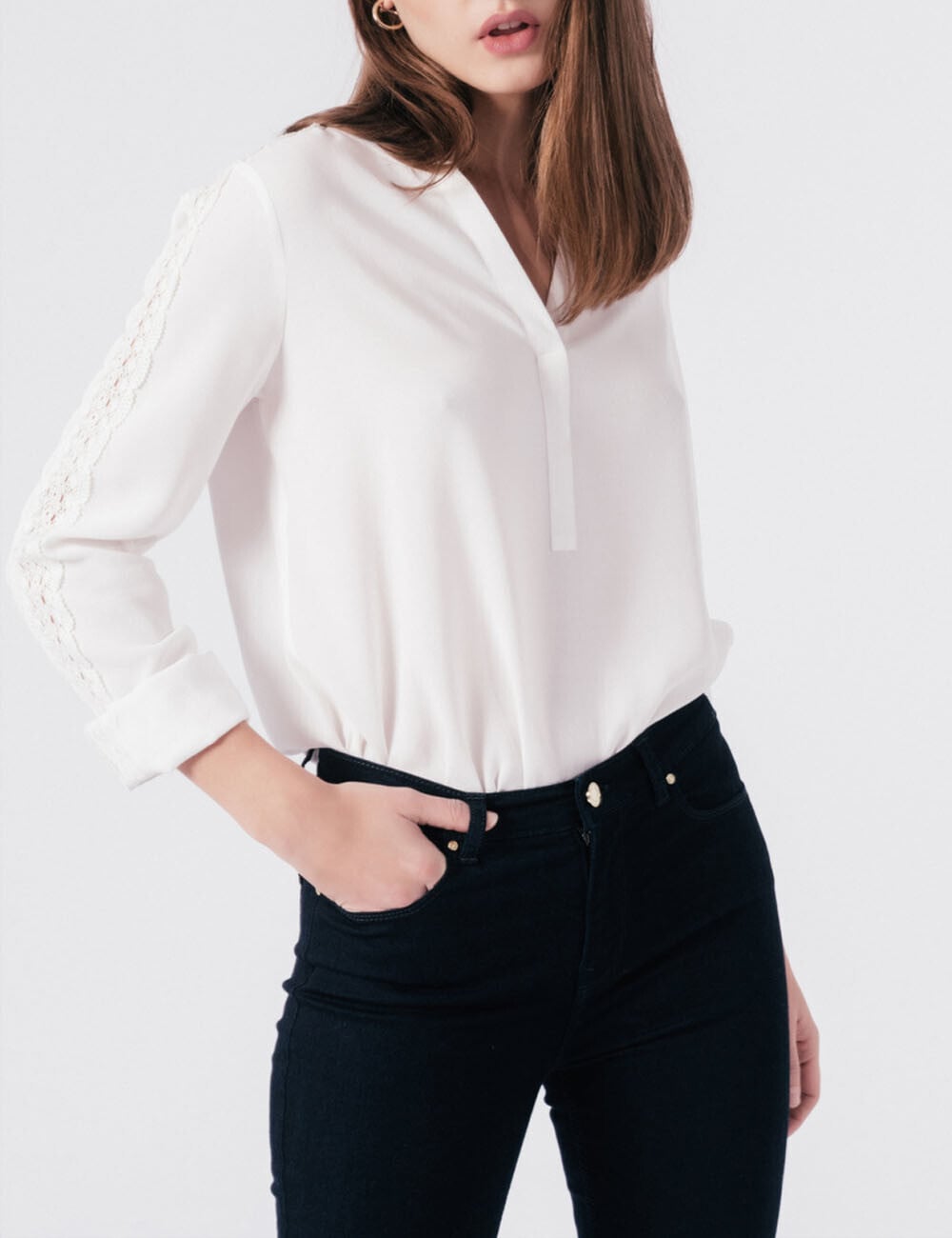 Chemise Cariche Faume - seconde main