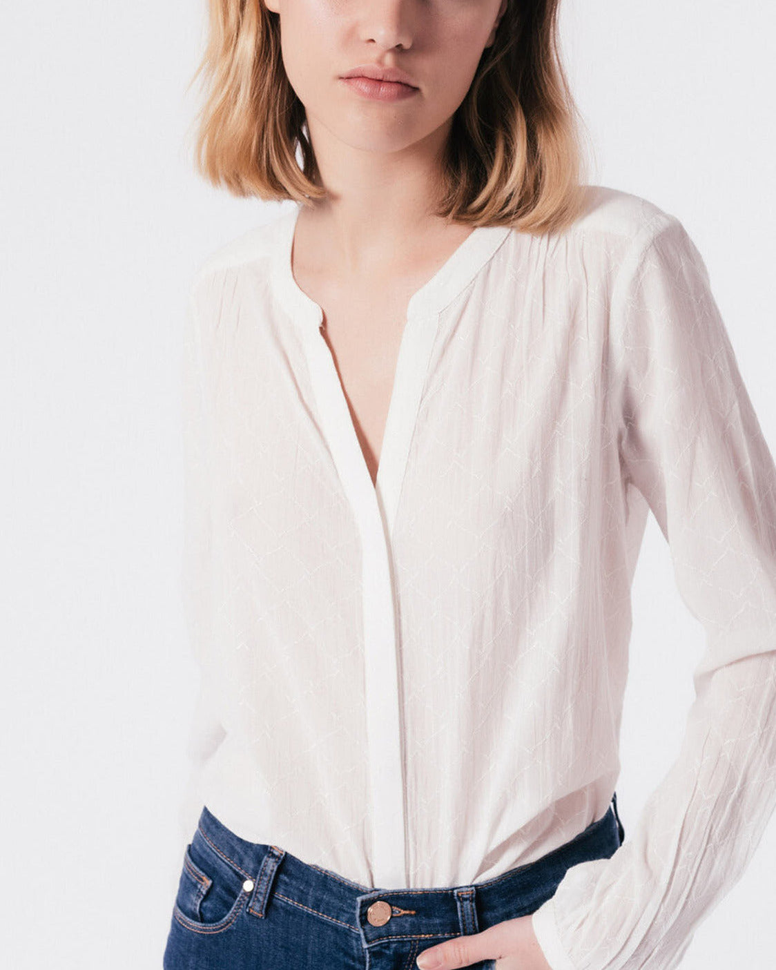 Chemisier Lezia Faume - seconde main