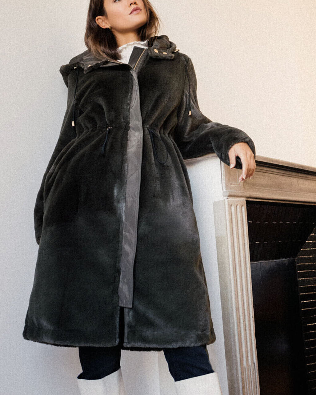 Manteau Malon Faume - seconde main