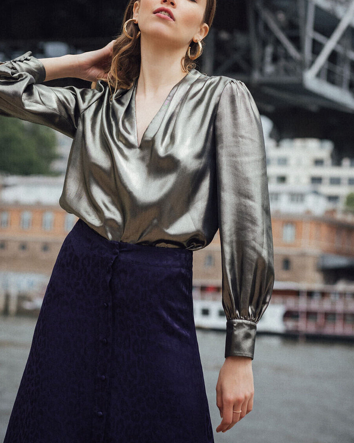 Blouse Bella Faume - seconde main