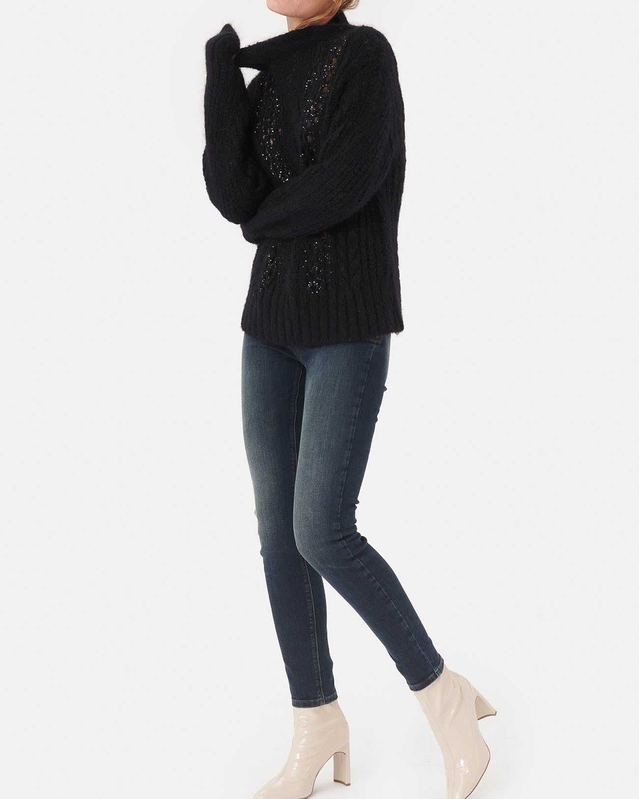 Pull Prune Faume - seconde main