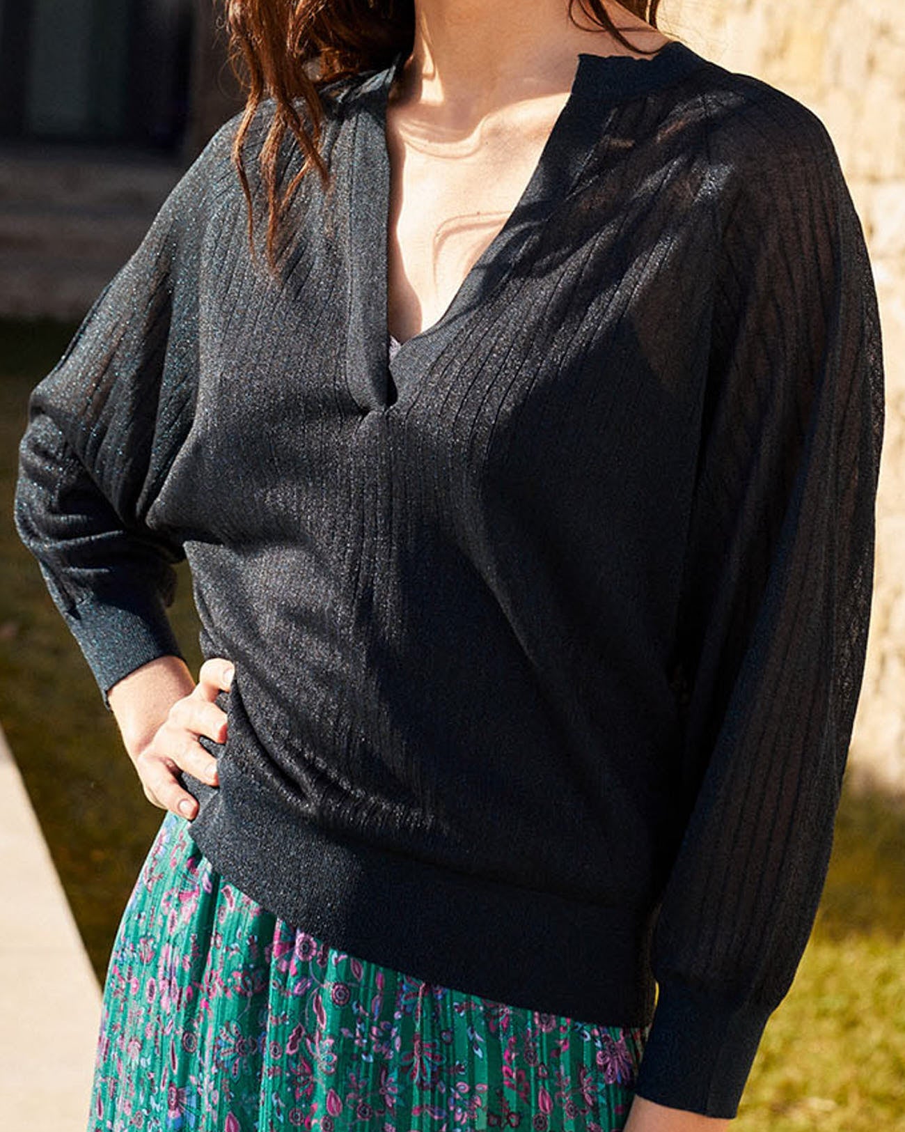 Pull Polygone Faume - seconde main