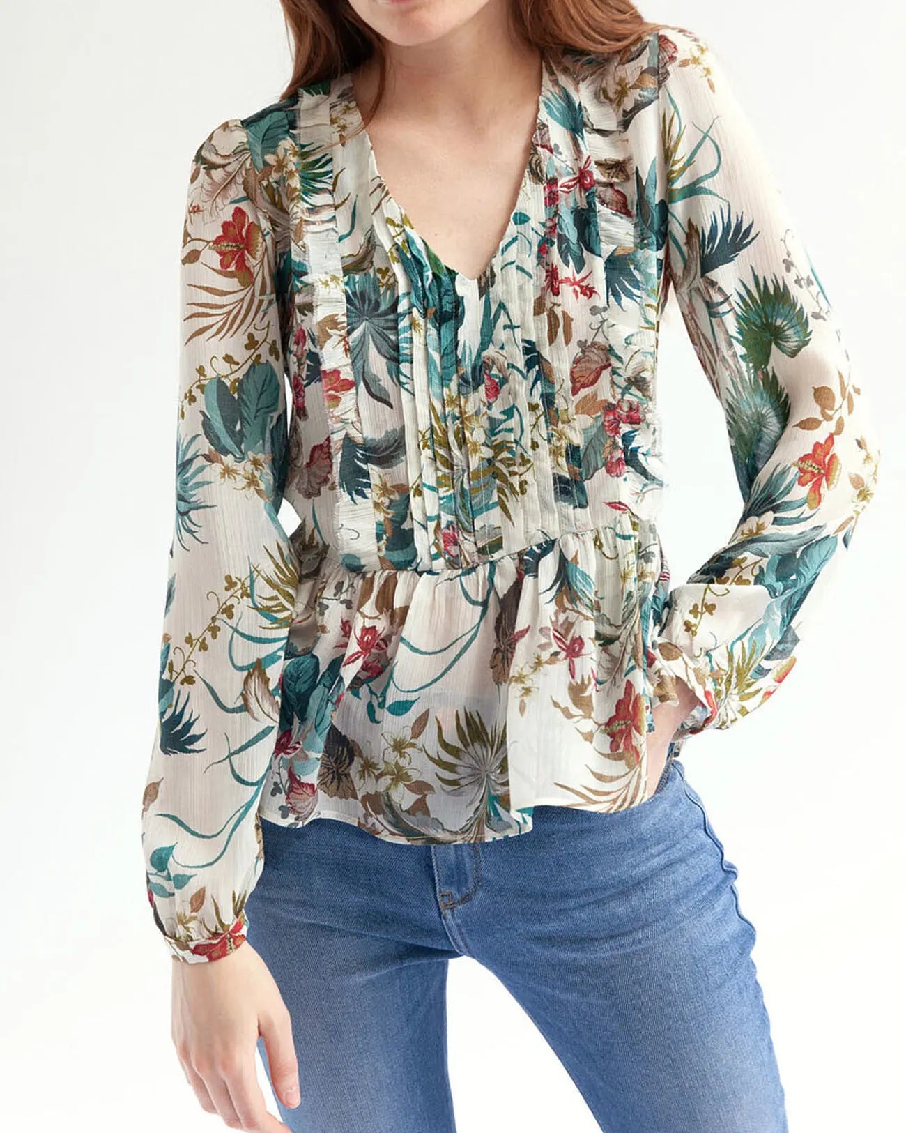 Blouse Bomina Faume - seconde main