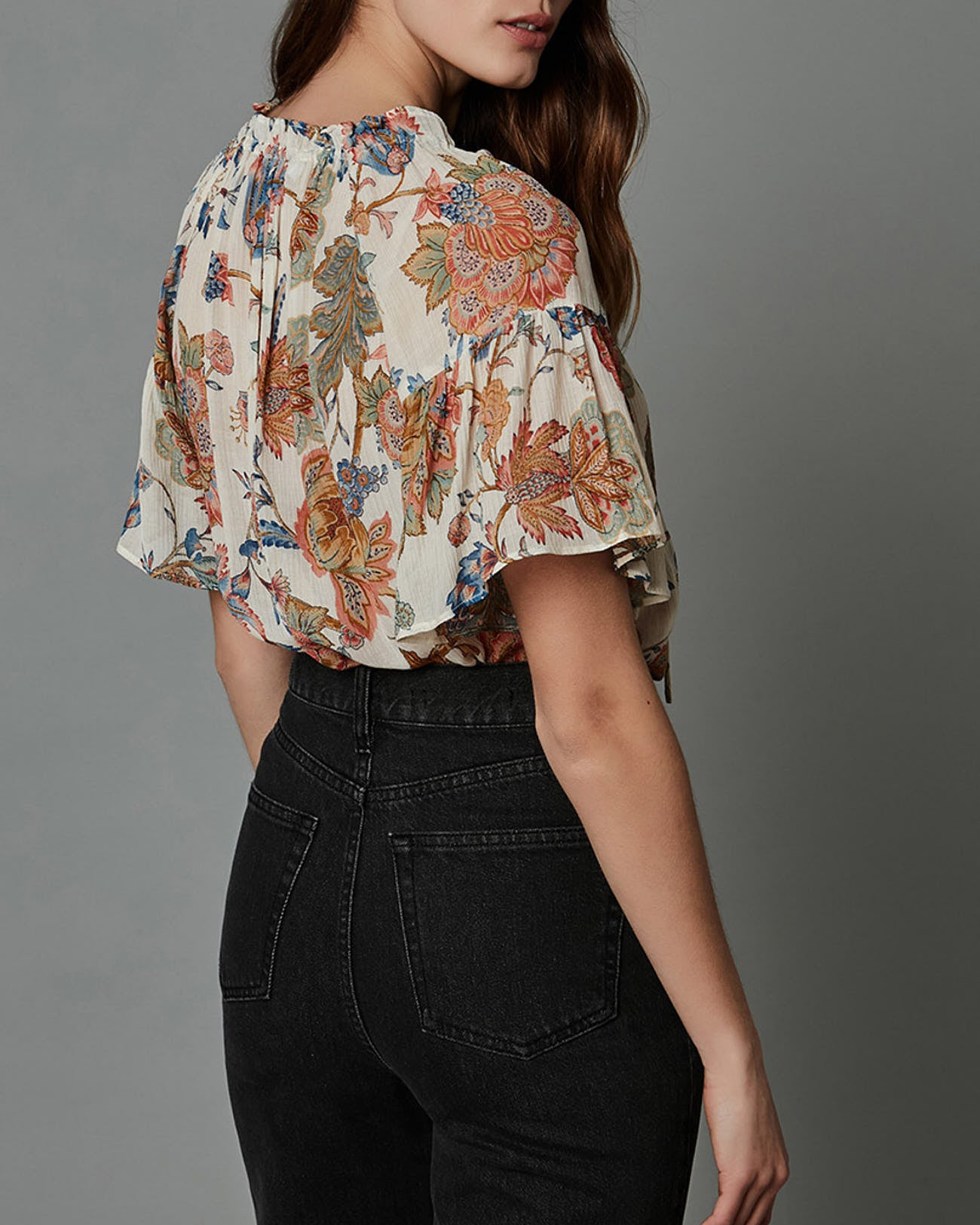 Blouse Blanche Faume - seconde main