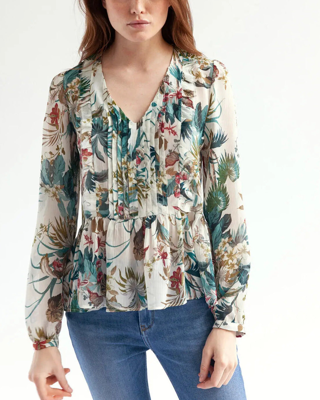 Blouse Bomina Faume - seconde main