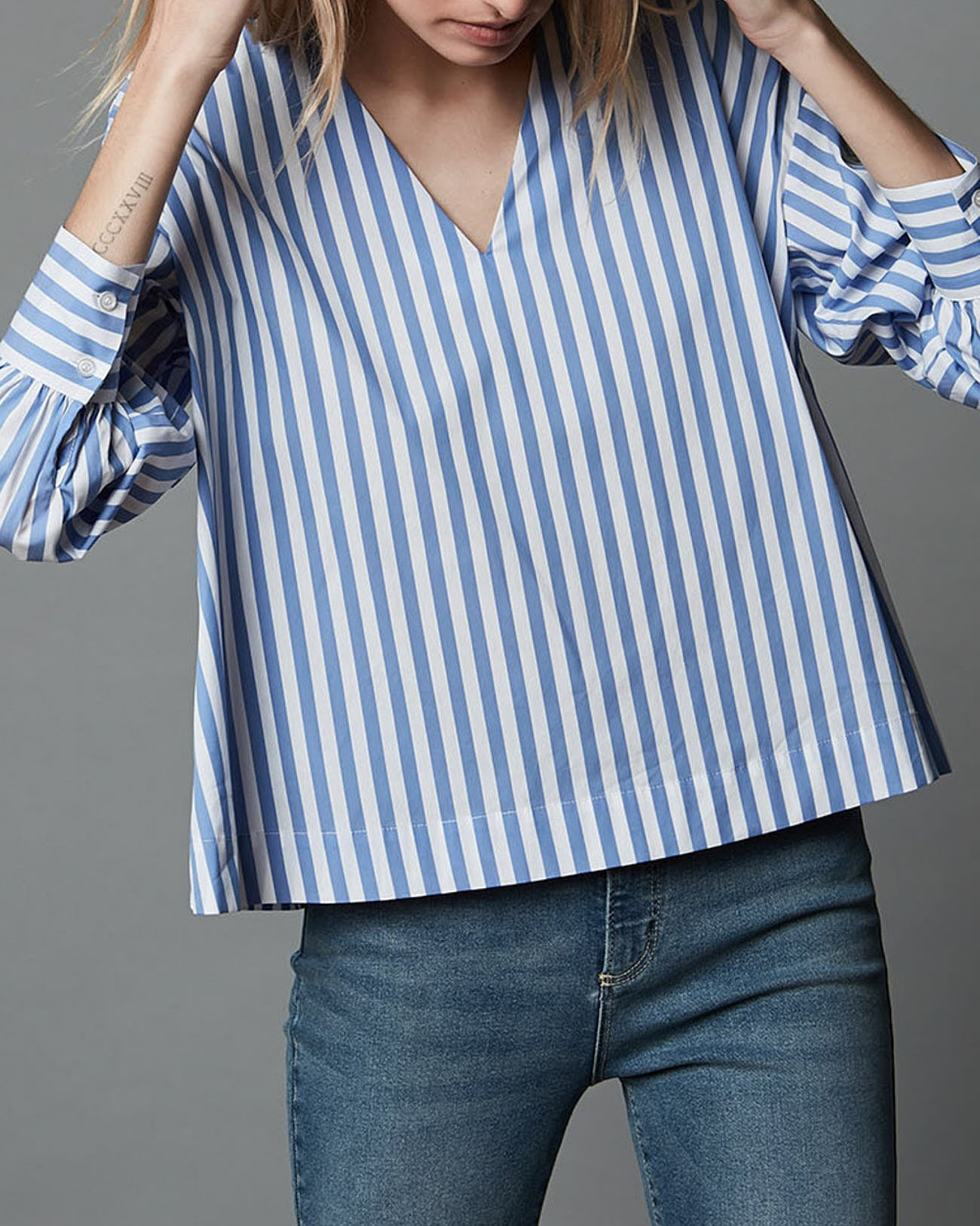 Blouse Brunette Faume - seconde main