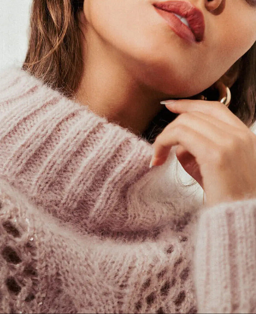 Pull Prune Faume - seconde main