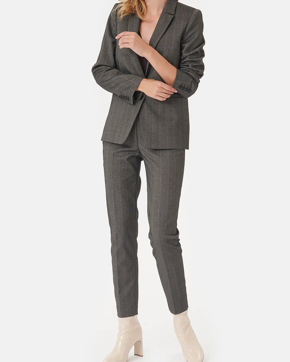 Veste Tailleur Violette Faume - seconde main