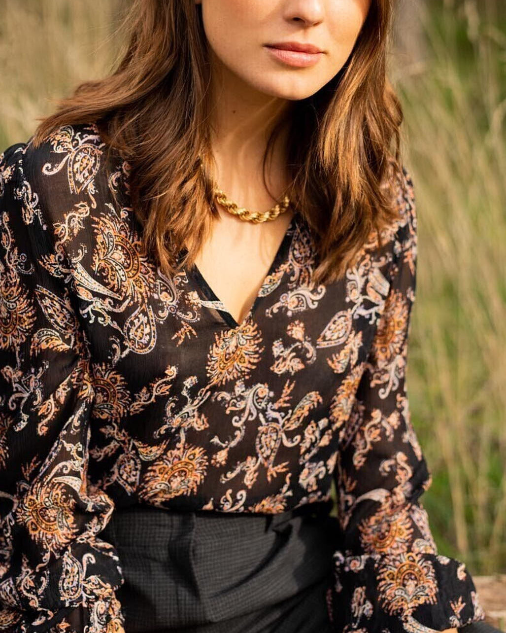 Blouse Balina Faume - seconde main