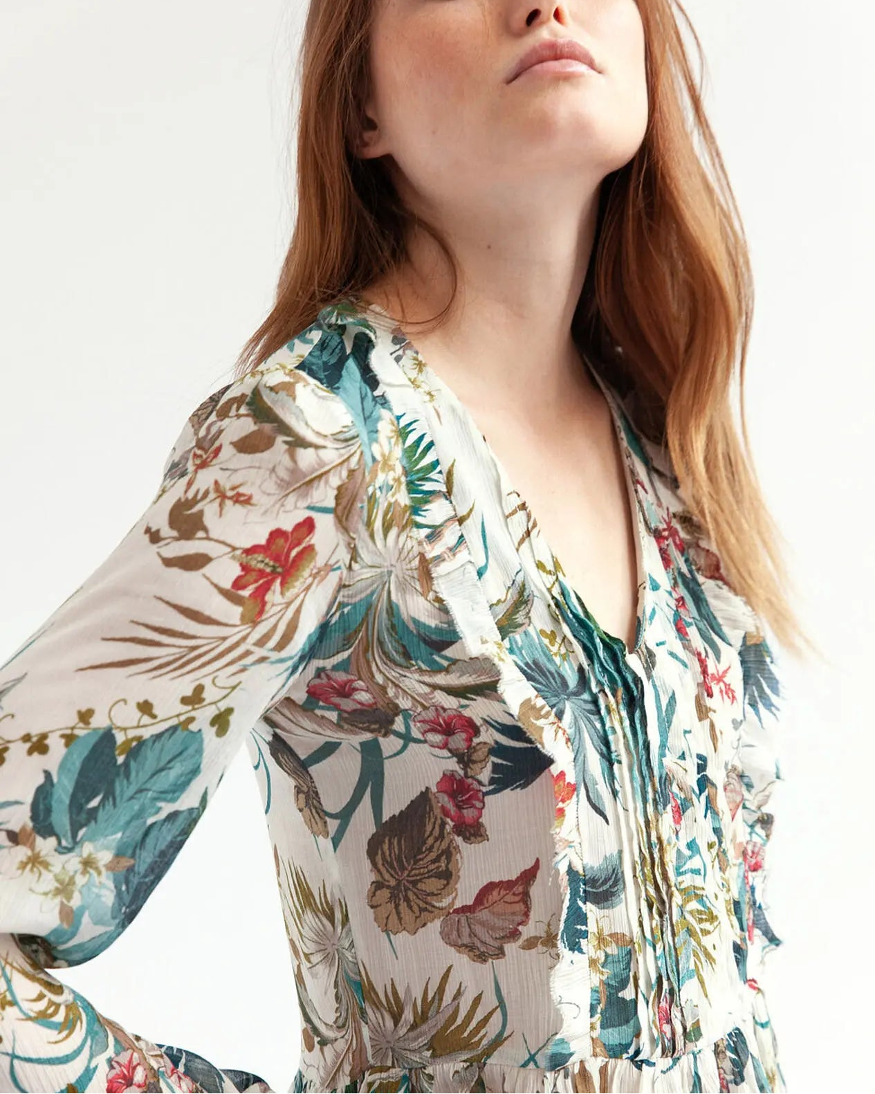 Blouse Bomina Faume - seconde main