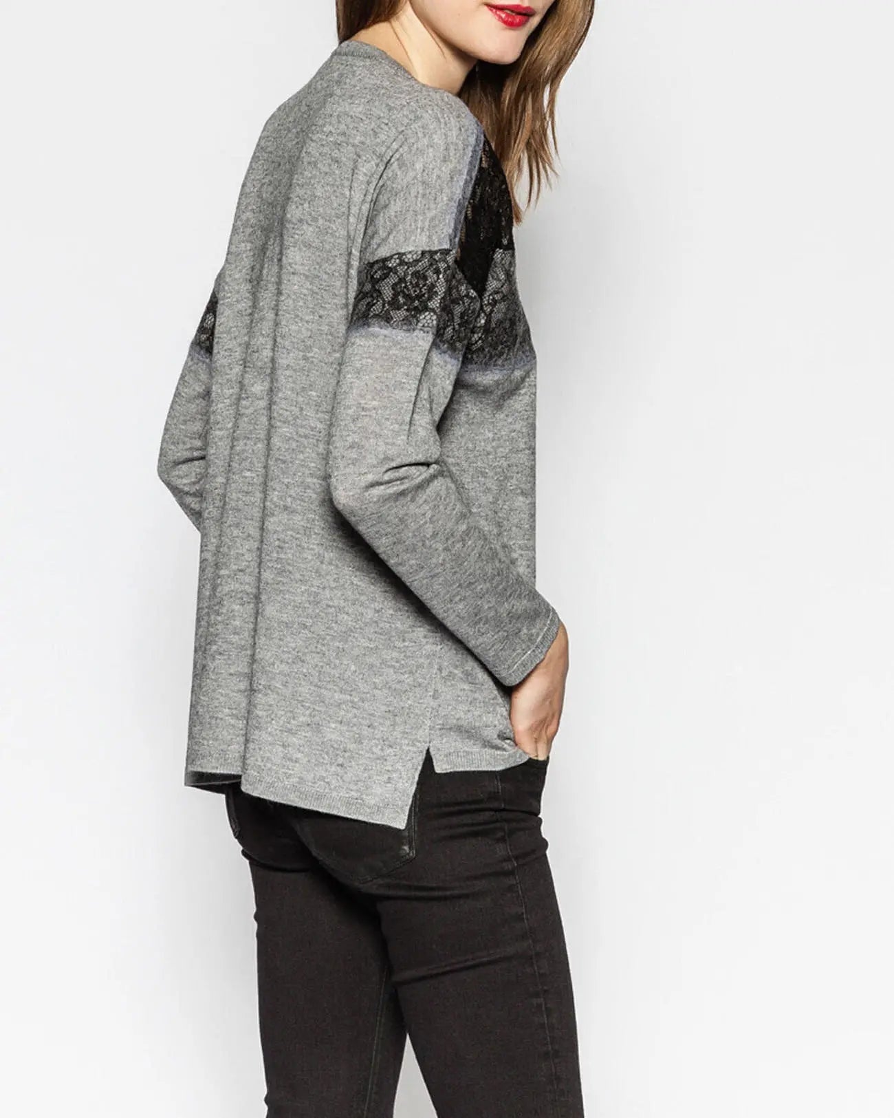 Pull Pepita Faume - seconde main