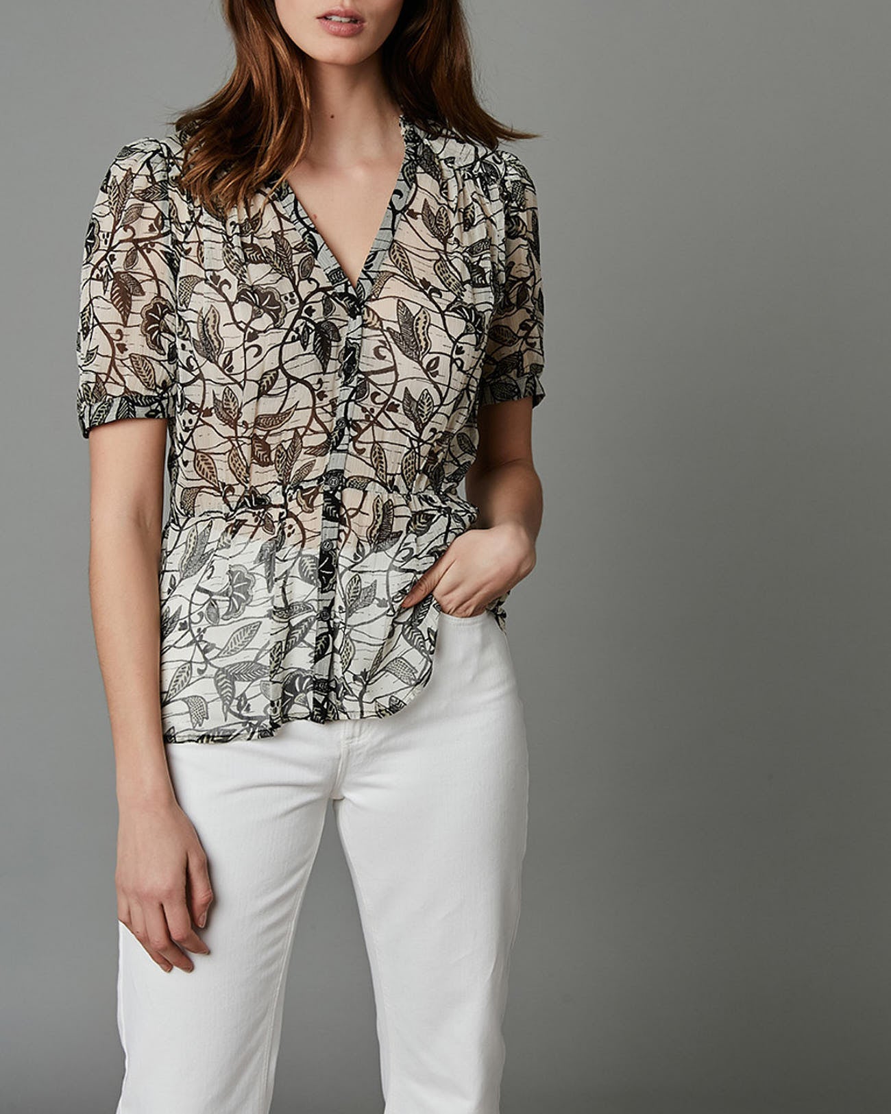 Blouse Bernie Faume - seconde main